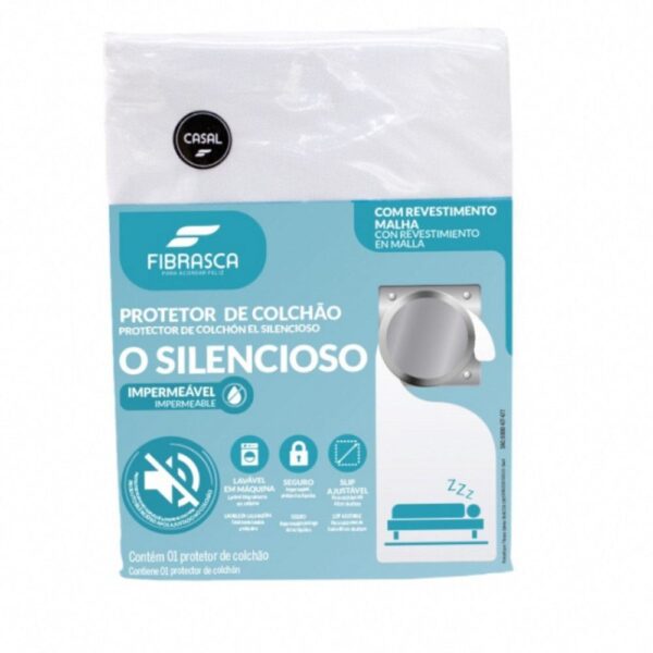 Protetor de Colcho Queen Fibrasca Silencioso 160x200 - Conforto e Proteção